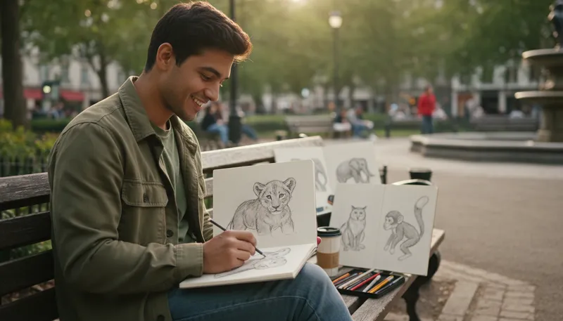 Illustration of draw: to produce a picture or diagram