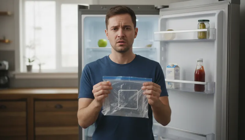 Illustration of air sandwich: A joke about having no food in hand.