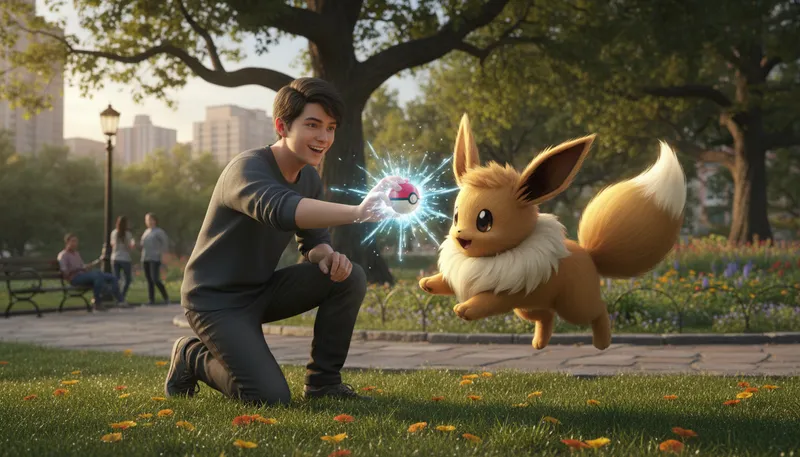 Illustration of eevee: A popular Pokémon known for multiple evolutions.