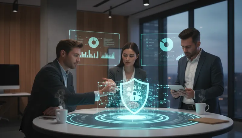 Illustration of mpc: securely computing with multiple parties' data