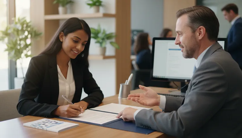 Illustration of depositor: A person who puts money in a bank.