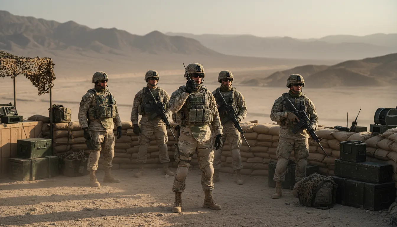 ภาพประกอบของ ready and waiting: Prepared and available for action.