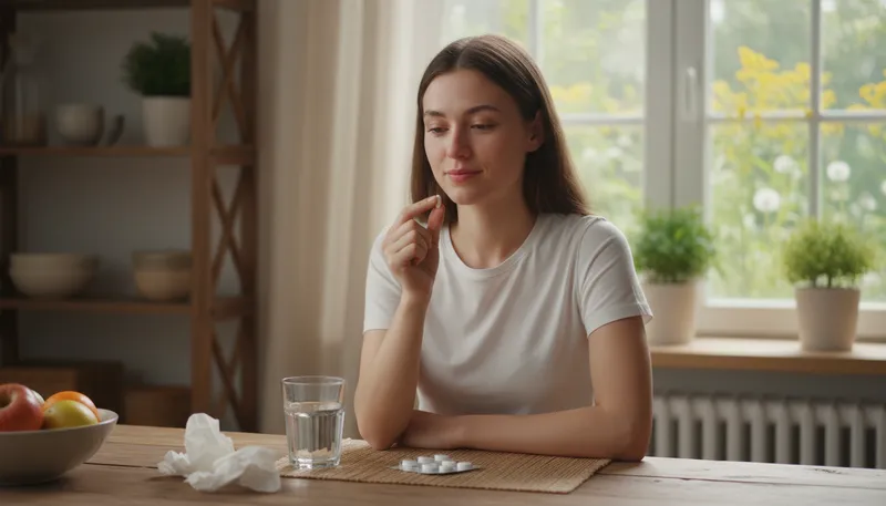 Illustration of allegra: Medication commonly used for allergy relief.