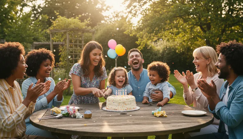 Illustration of celebrate: To acknowledge a special event with joy.