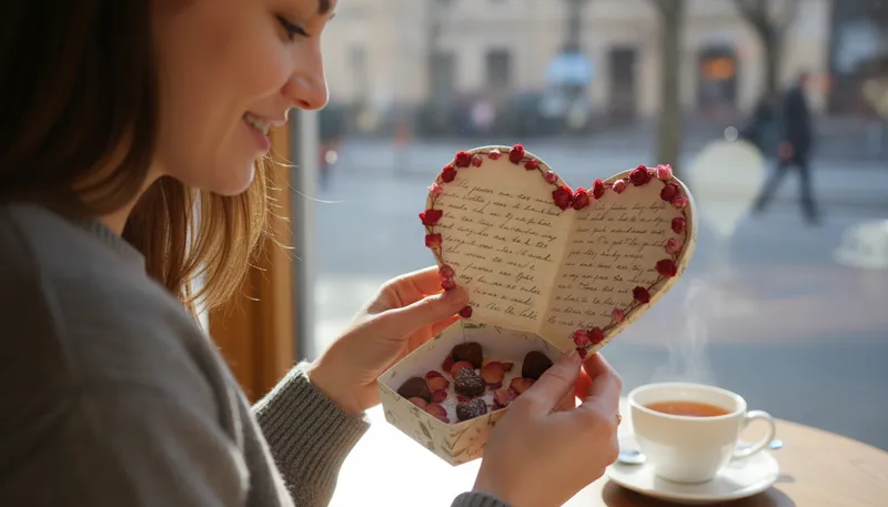 Illustration of valentine: a card or gift given on Valentine's Day.