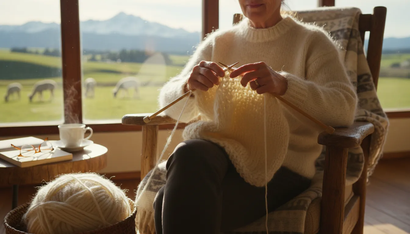 paco 的插图：the wool from an alpaca