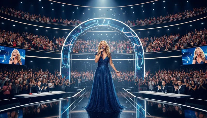 Illustration of agt: Australian talent competition show