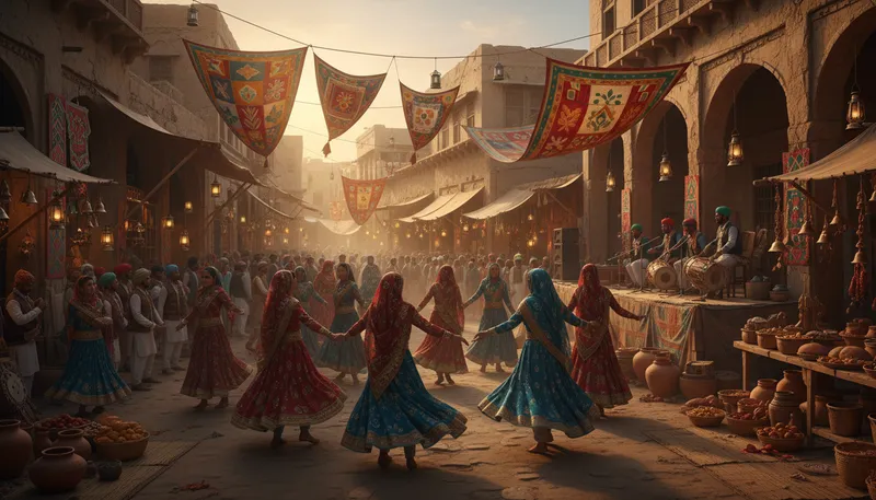 Illustration of sindh: A province in Pakistan known for its culture.