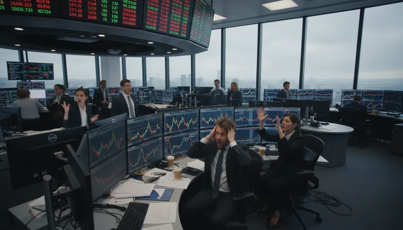 Illustration of volatility: Tendency to change rapidly.