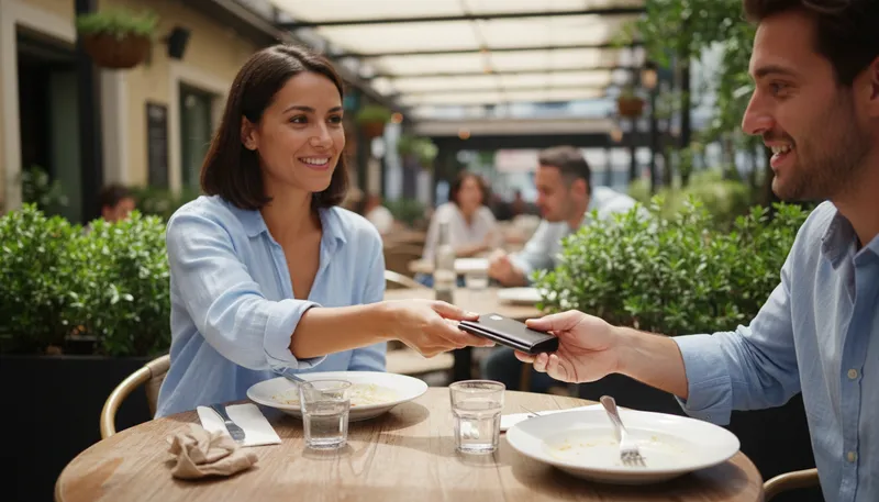 Illustration of pick up the tab: To pay for something.