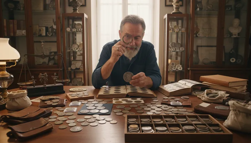 Illustration of accumulator: person who collects items over time