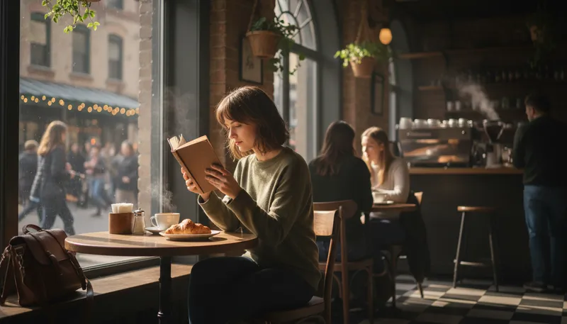 Illustration of loner: A person who prefers solitude over socializing.