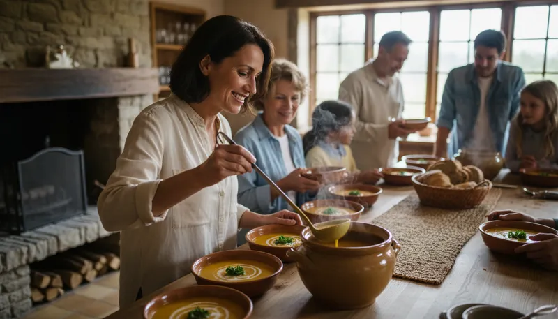 Illustration of bowl up: to prepare food in a bowl.