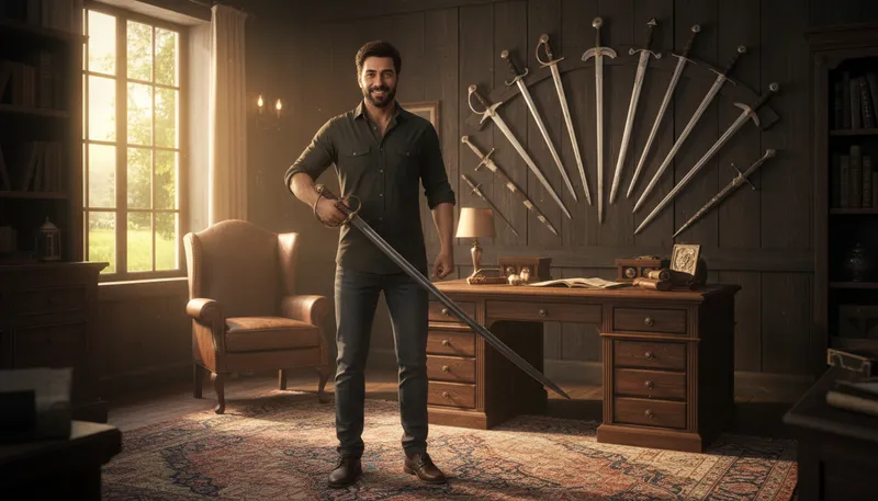 Illustration of saif: A masculine name meaning sword in Arabic.