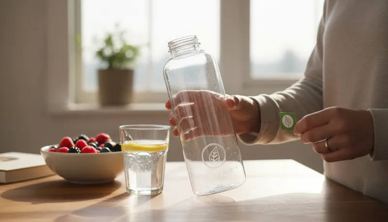 Illustration of bpa: A chemical used in plastics, often debated for safety.