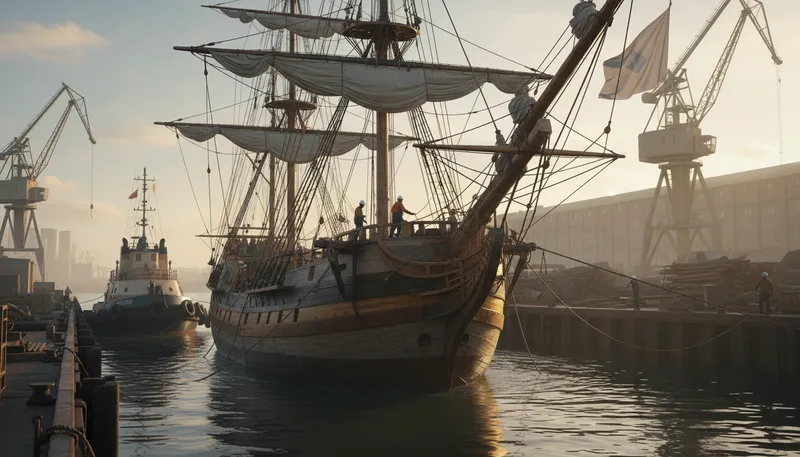 Illustration of refit: To repair or update something.