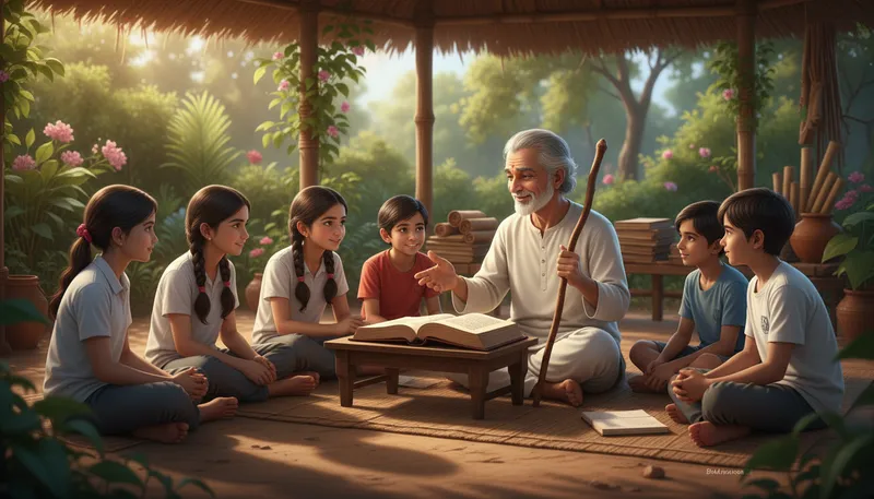 Illustration of swamy: A title for a respected teacher or master.