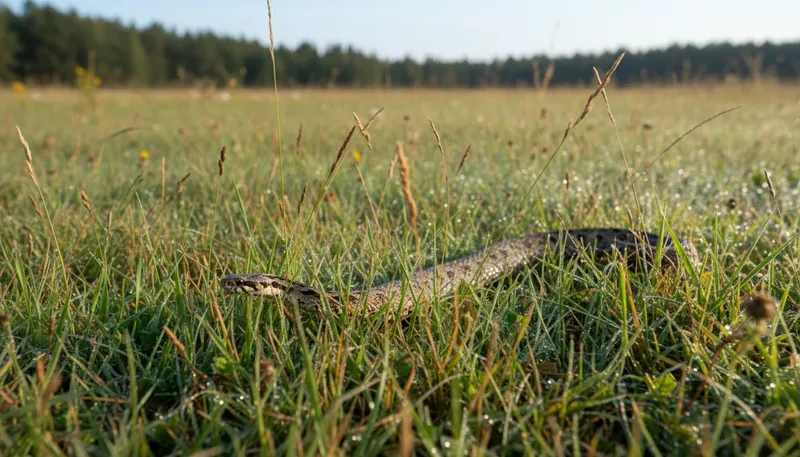 Illustration of adder: A type of venomous snake.
