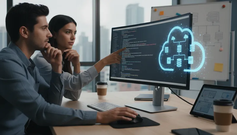 Illustration of hcl: Programming language used for infrastructure as code.