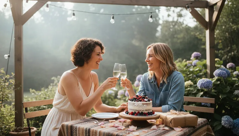 Illustration of lesbian: A woman attracted to other women.