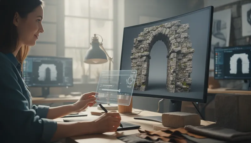 Illustration of shader: A program that determines visual effects in graphics.