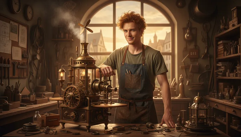 Illustration of phineas: A name often used in stories or history.