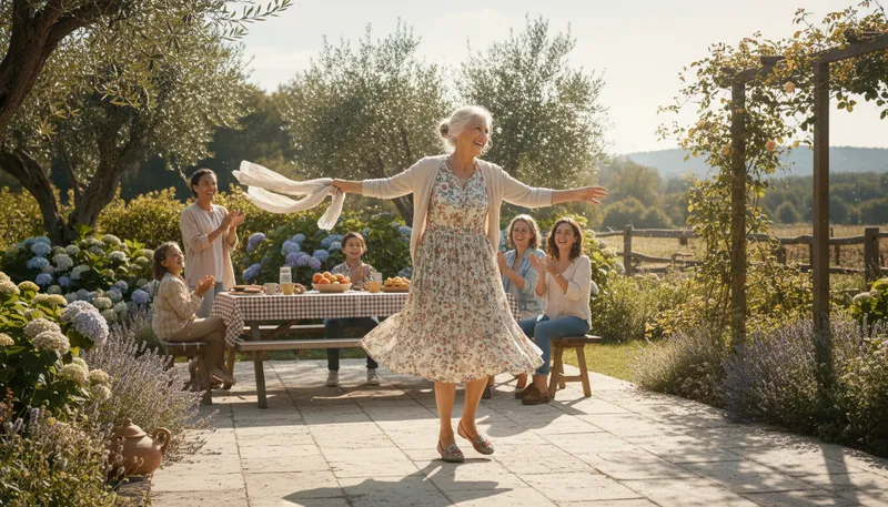 Illustration of young at heart: feeling youthful despite age