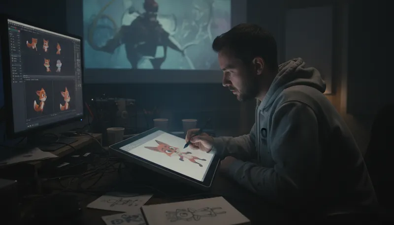 Illustration of animate: To bring to life or make lively.