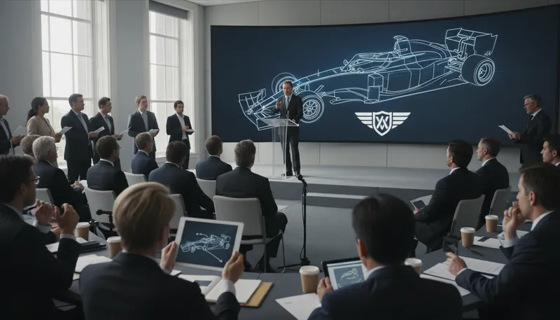 Illustration of fia: an organization for motorsport and racing.