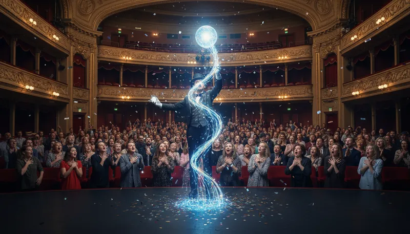 Illustration of astonish: To surprise greatly; amaze.