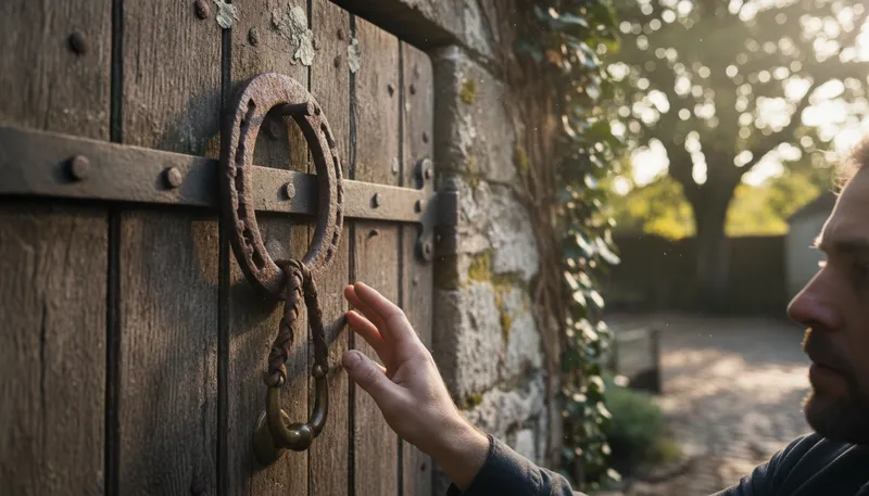 Illustration of horseshoe: a symbol of good luck