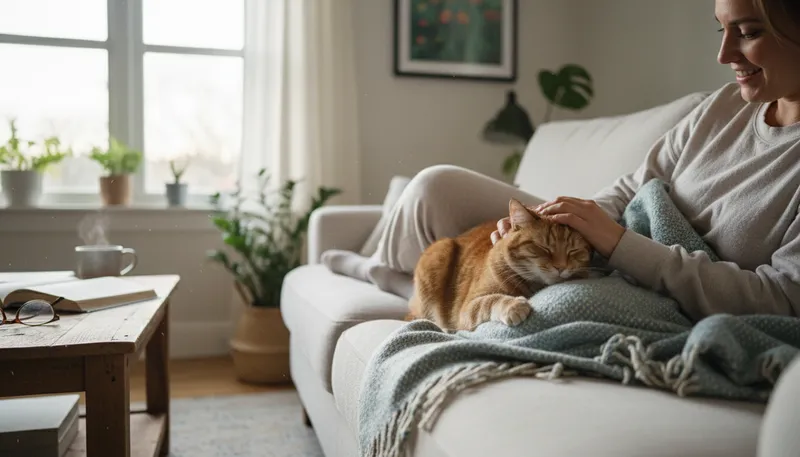 Illustration of cuddle: Hug closely for warmth or comfort.