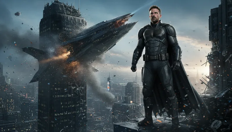 Illustration of affleck: a surname often associated with actors and filmmakers.
