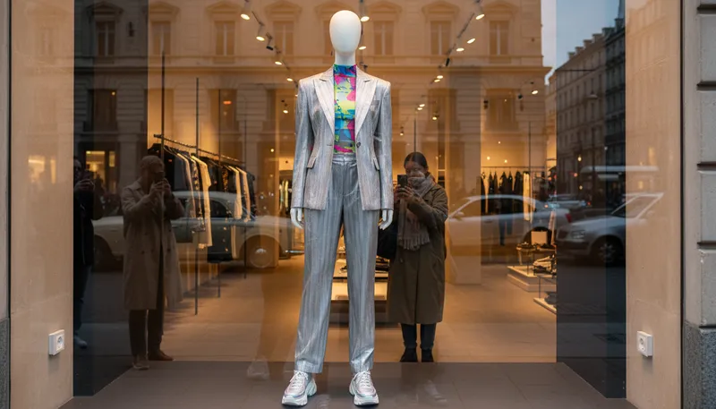 Illustration of mannequin: A life-sized model of a human.