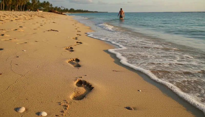 Illustration of footprint: imprint or trace of something