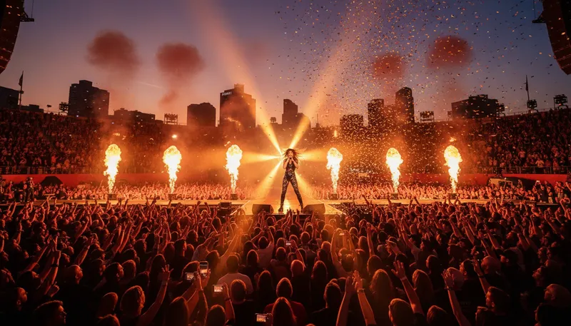 Illustration of set the world on fire: to achieve great success or fame