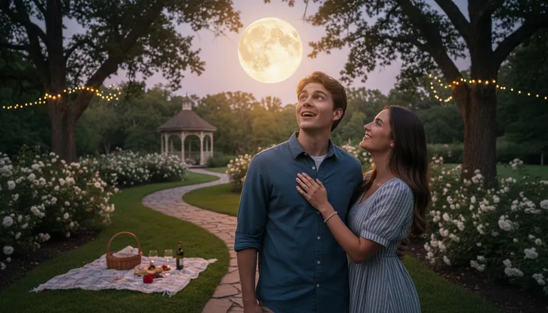 Illustration of think one hung the moon: to believe someone is special.