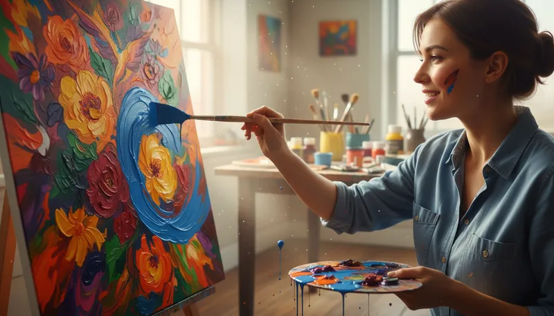 Illustration of give life to: to create or inspire something new
