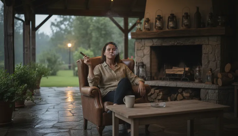 Illustration of a cigar is a cigar: something is what it appears to be.