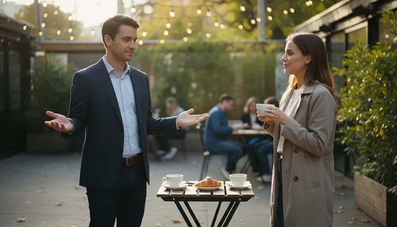 Illustration of no score: no romantic interest
