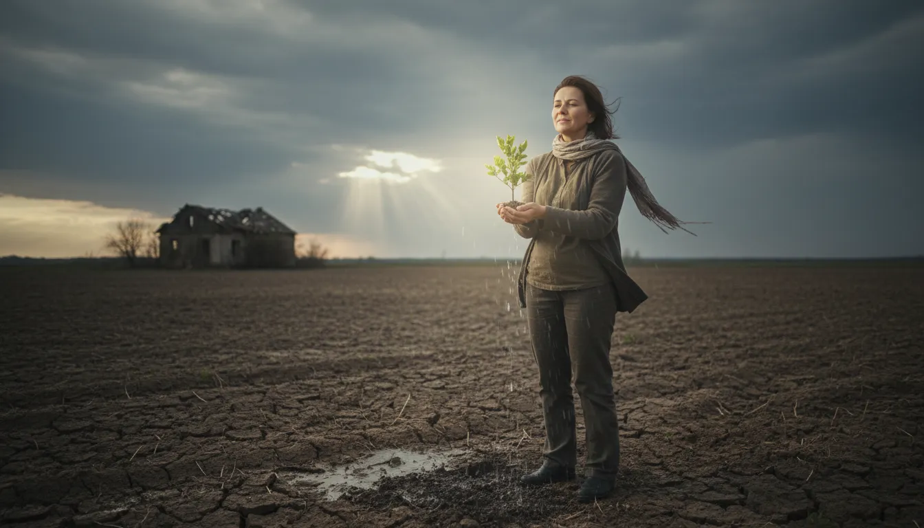 Illustration von esperanza: Spanish for hope.