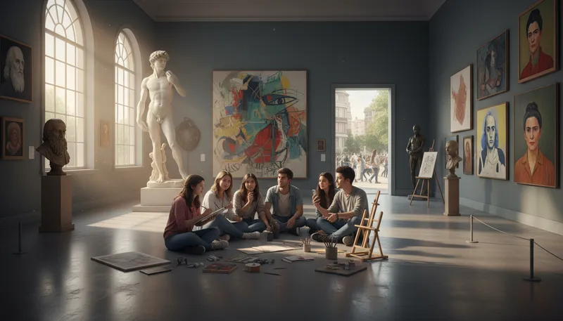 Illustration of pantheon: A group of particularly respected individuals.