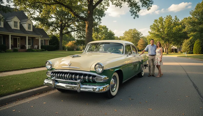 Illustration of desoto: A car model name from the mid-20th century.