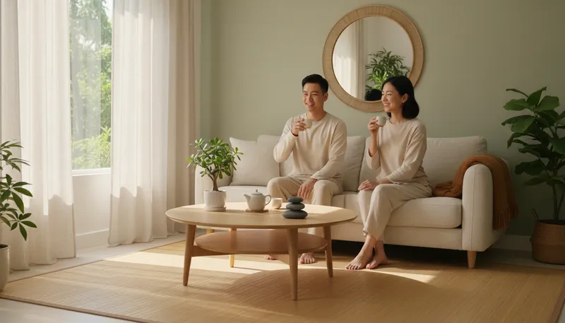 Illustration of feng: related to Feng Shui principles