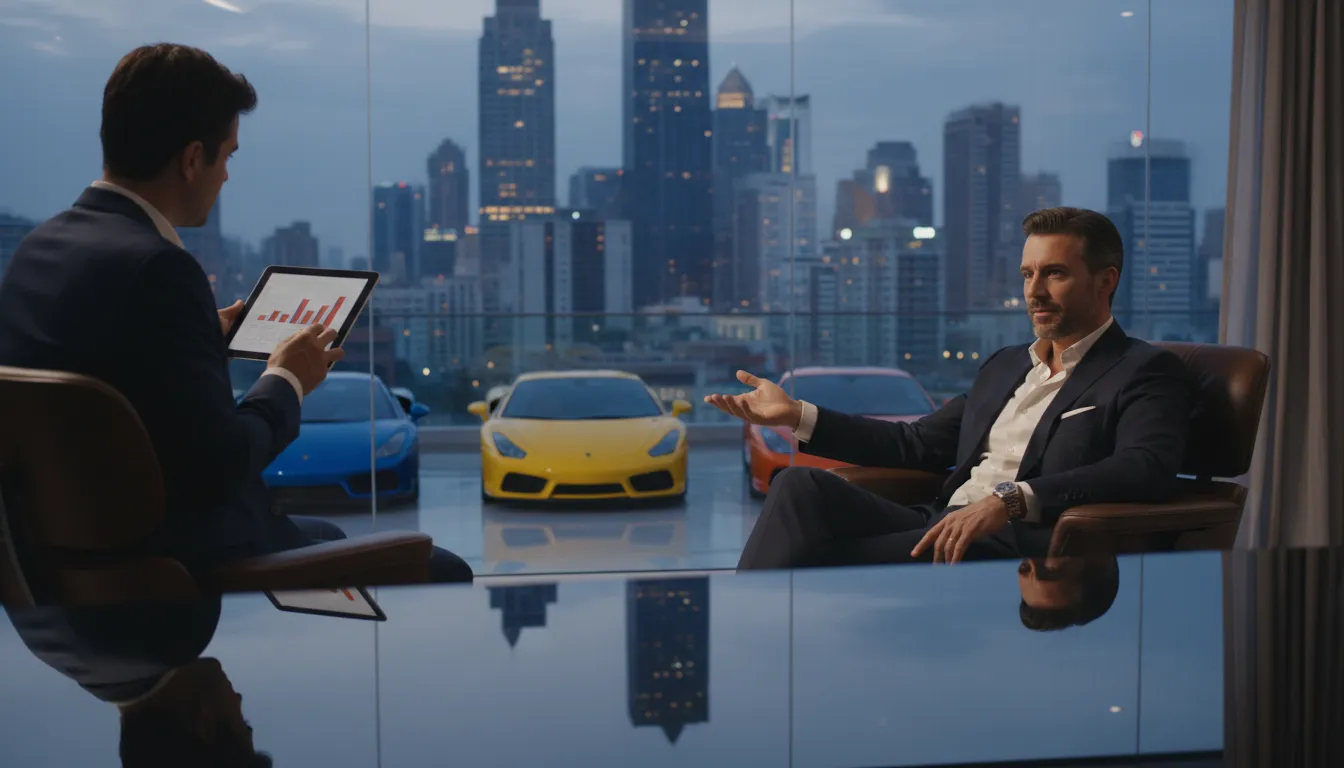 what colour is your Bugatti 的插图：a phrase to dismiss criticism by bragging about wealth.