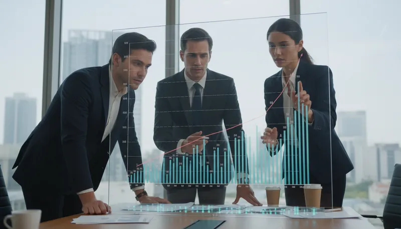 Illustration of numerically: In terms of numbers; mathematically.