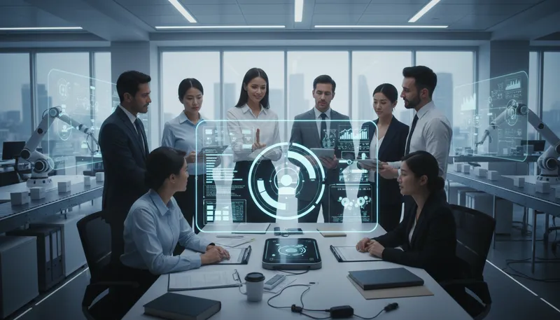 Illustration of ias: An acronym often used for 'Intelligent Automation Services'.