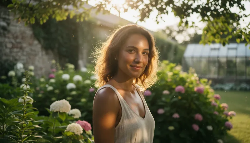Illustration of complexion: The natural color and appearance of skin.