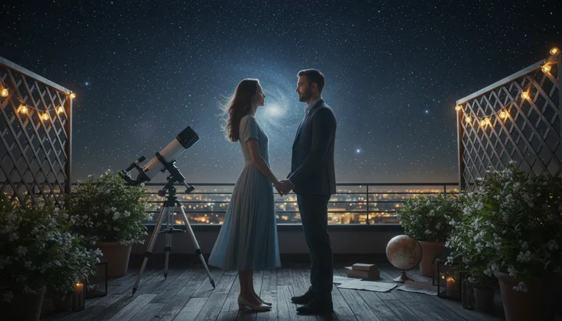 Illustration of stars are aligned: Circumstances are favorable for something.