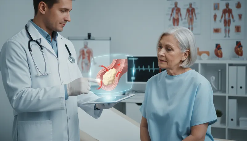 Illustration of arterial: related to arteries or the flow of blood.